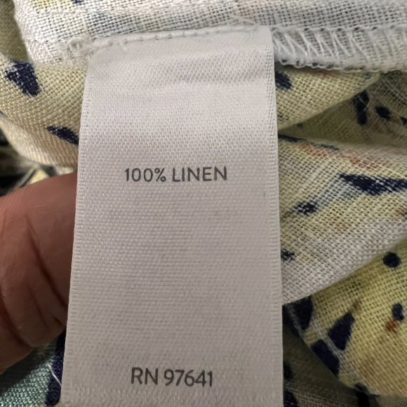 J.Jill Sleeveless linen dress size small - Picture 8 of 8